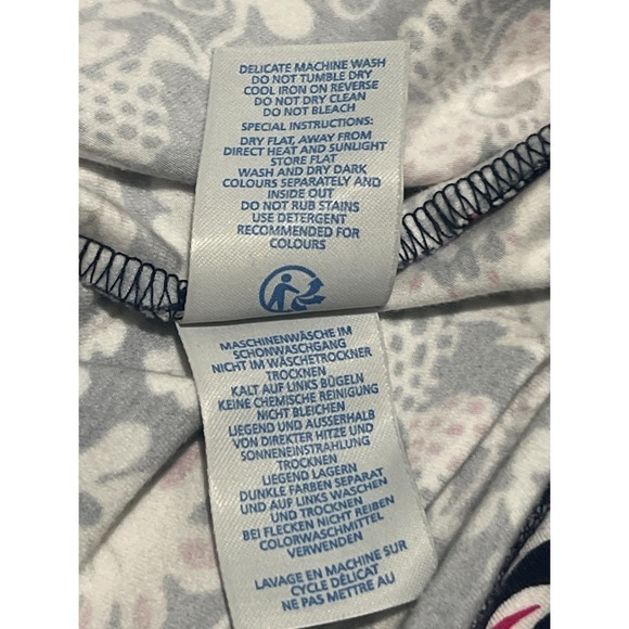 Boden Jessie Dress Women’s 8R Blue Multi Floral 
Shift Jersey - Picture 14 of 15